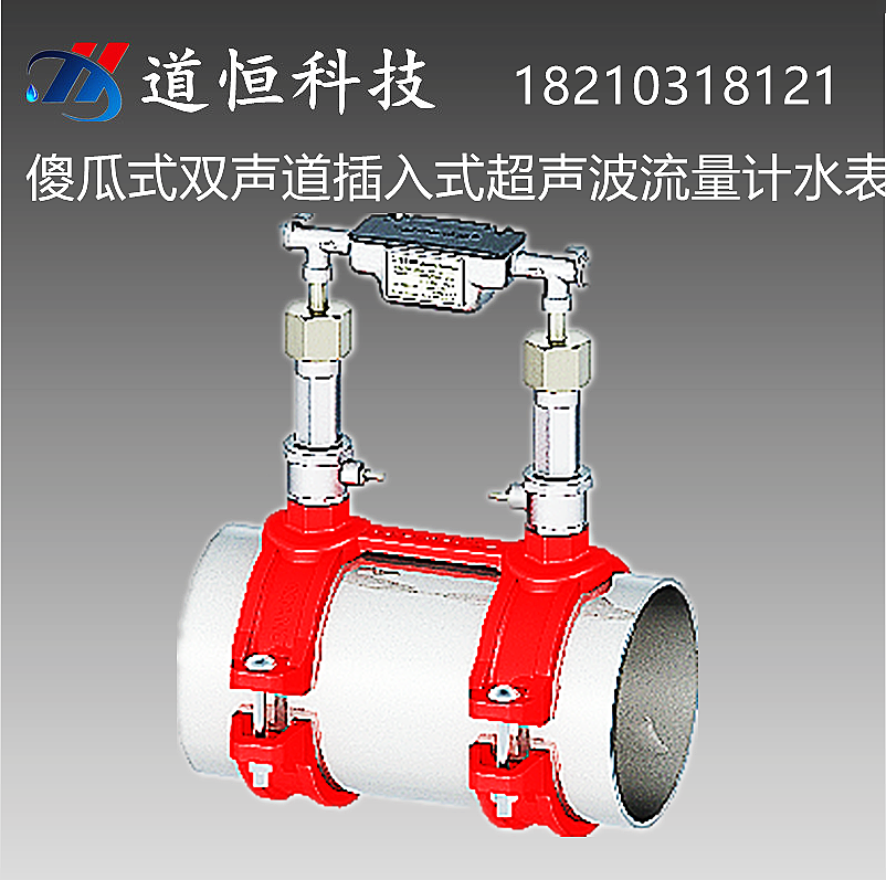 電池供電雙聲道插入式超聲波流量計(jì)水表TUF-2000C